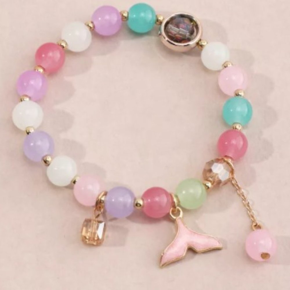 🔵Mermaid Tail Multicolor Beaded Bracelet